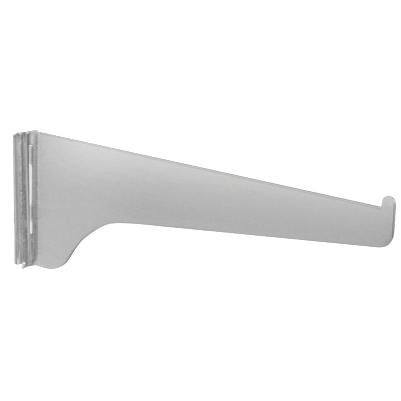 Knape & Vogt 180 ANO 6 Shelf Bracket, 6 in L, Steel, Anochrome