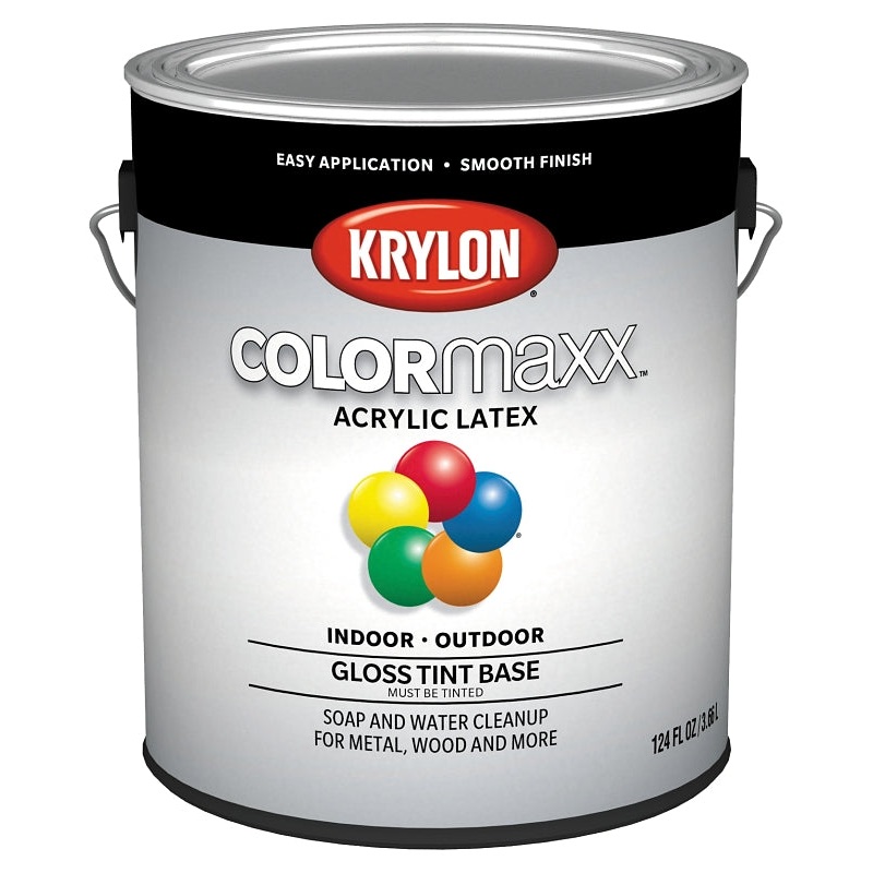 Krylon K05657007-16 Colormaxx Paint, Gloss, 1 gal, Pack of 2