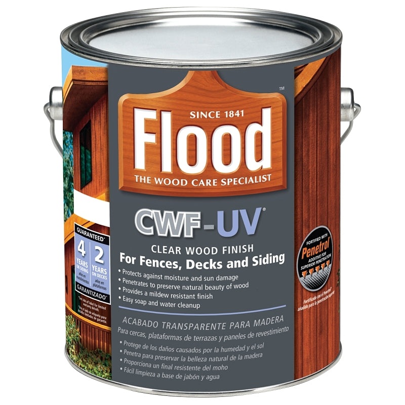 Flood FLD527-01 Wood Finish, Honey Gold, Liquid, 1 gal, Pack of 4