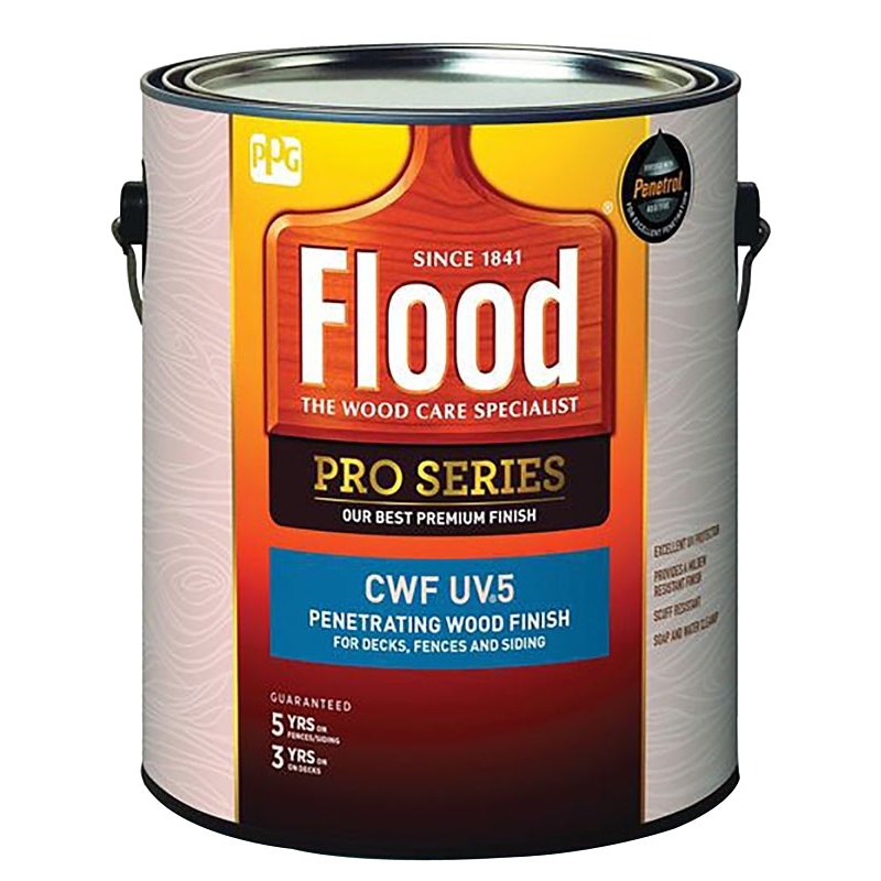 Flood FLD566-01 Wood Finish, Cedar, Liquid, 1 gal, Can, Pack of 4