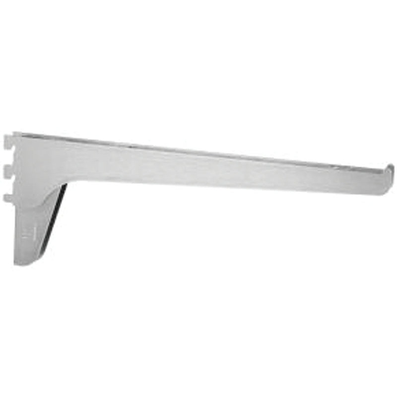 Knape & Vogt 185B ANO 24 Shelf Bracket, 24 in L, Steel, Anochrome