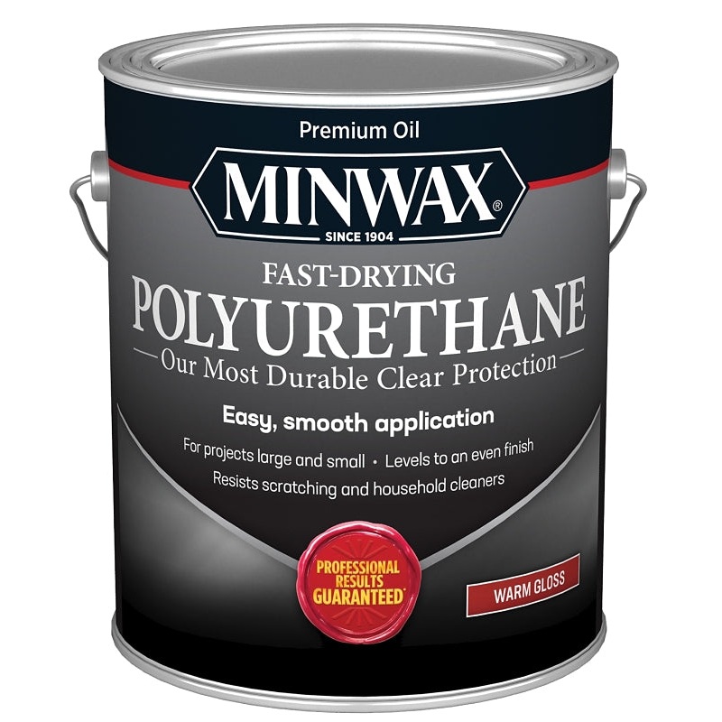 Minwax 319020000 Polyurethane, Oil Base, Clear, Liquid, 1 gal Can, 0.97 Specific Gravity, Pack of 2