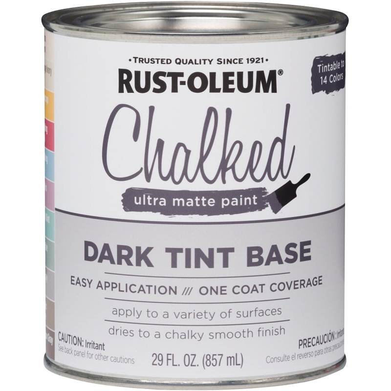 Rust-Oleum 287689 Chalk Paint, Chalk/Ultra Matte, 30 oz, Pack of 2