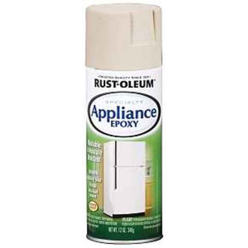 Rust-Oleum 7882830 Appliance Epoxy Spray, Gloss, Almond, 12 oz, Can