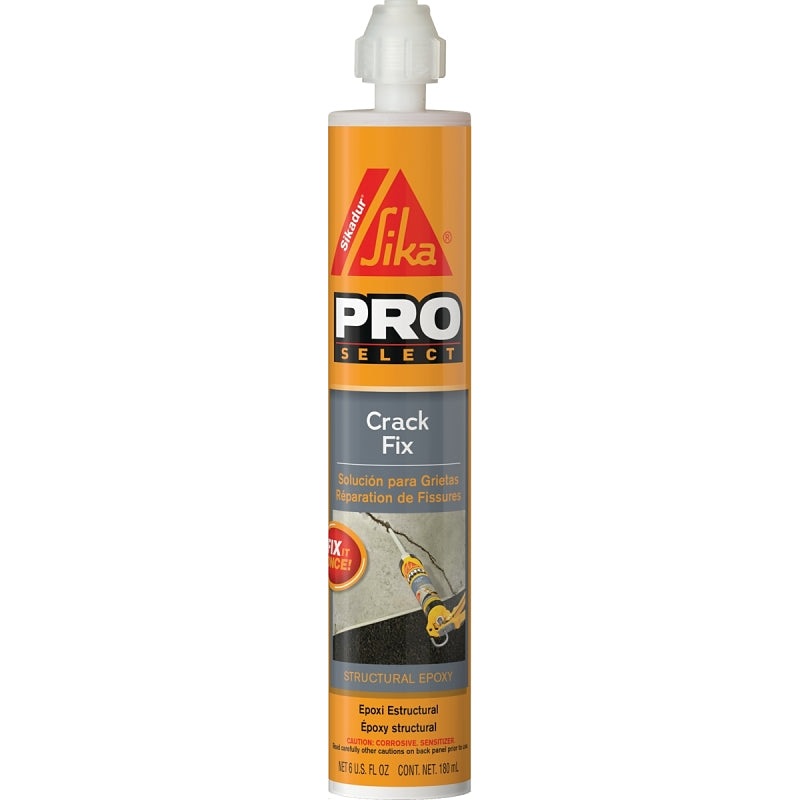 Sika SIKADUR PRO SELECT Series 107655 Crack Fix, Amber, 10 oz Cartridge