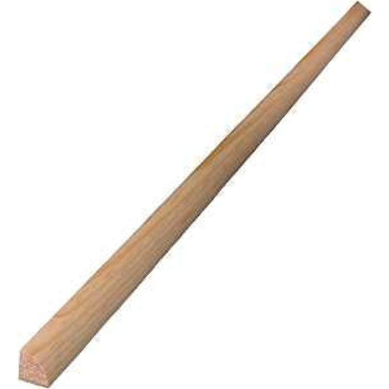 ALEXANDRIA Moulding 00100-20096C1 Quarter Round Moulding, 96 in L, 1/2 in W, Pine Wood, Pack of 16