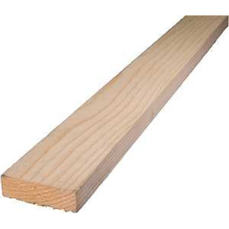 ALEXANDRIA Moulding 001X3-WS096C1 Furring Strip, 8 ft L Nominal, 3 in W Nominal, 1 in Thick Nominal, Pack of 12