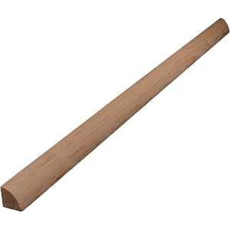 ALEXANDRIA Moulding 0W105-20096C1 Quarter Round Moulding, 96 in L, 3/4 in W, Pine Wood, Pack of 12