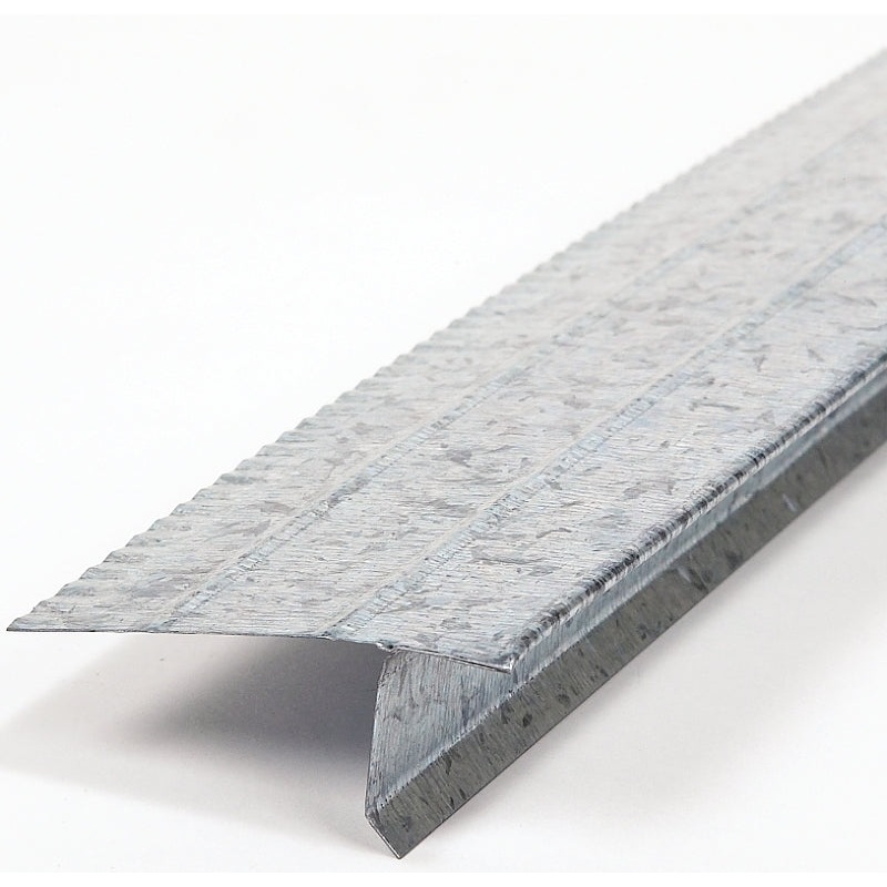 Amerimax 5601400120 Roof Edge, 10 ft L, 2-7/16 in W, 1 in H, Steel, Pack of 25
