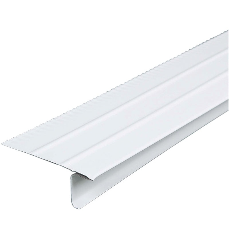 Amerimax 5701400120 Roof Edge, 10 ft L, Steel, White, Pack of 25