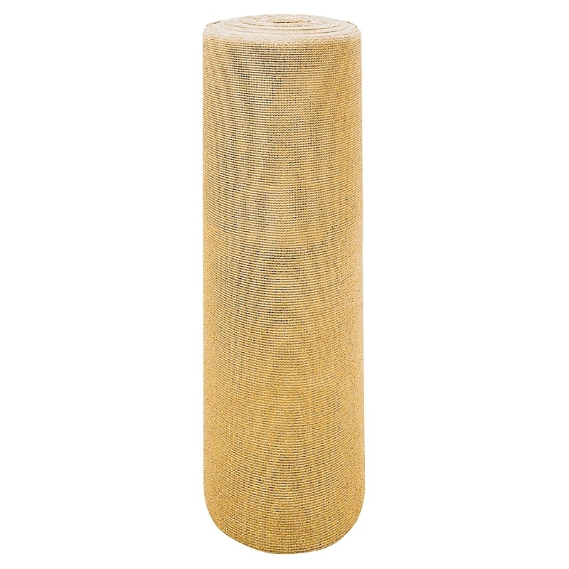 Jobes 72150 Sun Screen Fabric, 150 ft L, 6 ft W, Saddle Tan