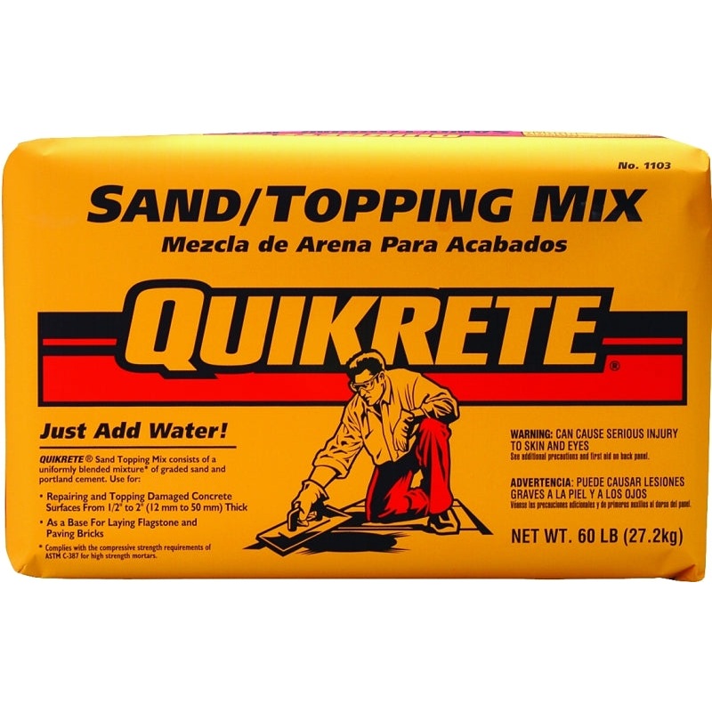 Quikrete 1103-60 Sand/Topping Mixer, Pack of 40