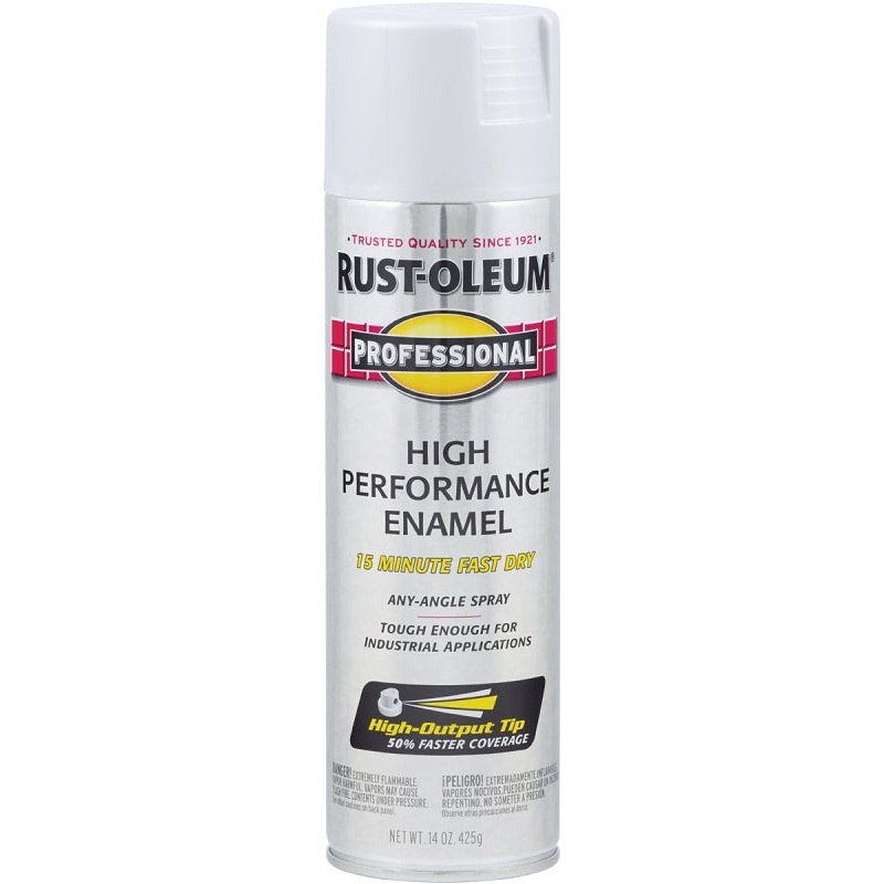 Rust-Oleum 7515838 Enamel Spray Paint, Gloss, Aluminum, 14 oz, Can
