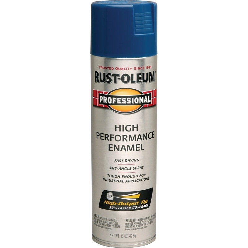 Rust-Oleum 7527838 Enamel Spray Paint, Gloss, Royal Blue, 15 oz, Can