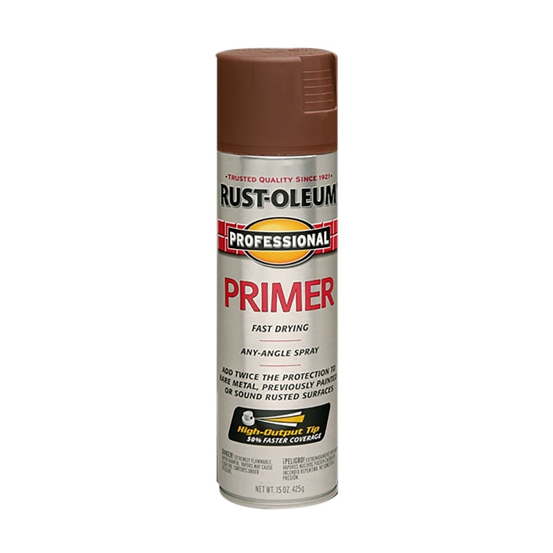 Rust-Oleum 7569838 Primer, Red, Flat, 15 oz