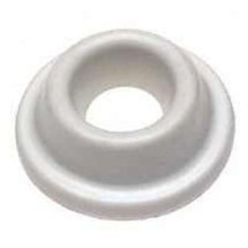 Schlage 411R-W Bumper, 1-7/8 in Dia Base, 1-1/16 in Projection, Rubber, Pack of 25
