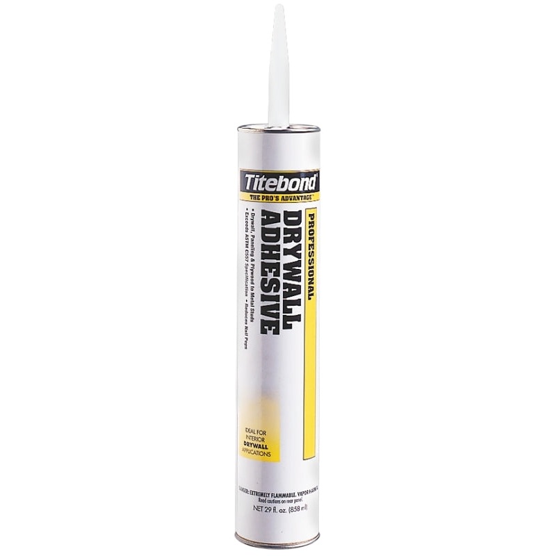 Titebond GREENchoice 5352 Drywall Adhesive, Light Beige, 28 oz Cartridge, Pack of 12