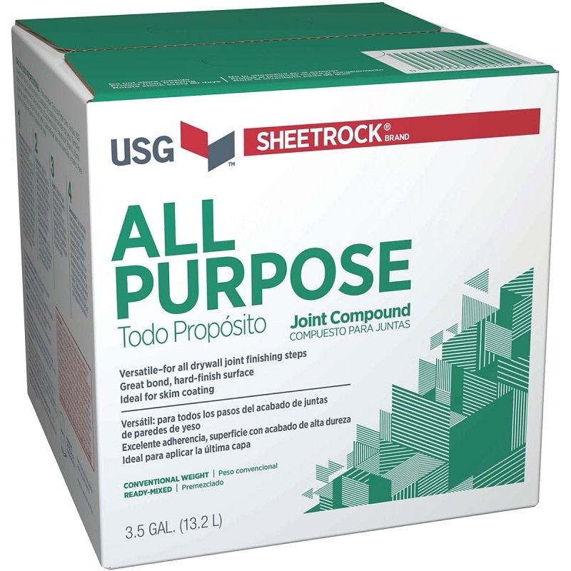 USG 380122048 Joint Compound, Paste, Off-White, 3.5 gal