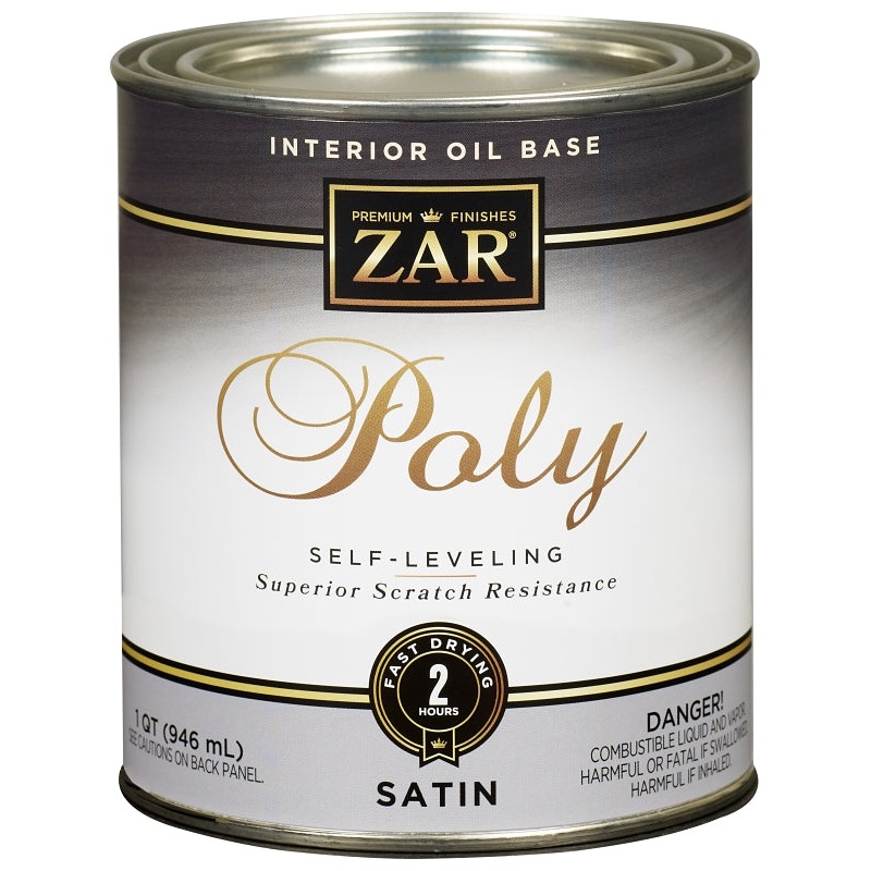 ZAR 32912 Polyurethane, Liquid, Clear, 1 qt, Can