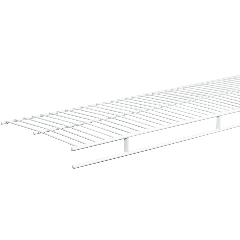 ClosetMaid 1361 Wire Shelf, 60 lb, 1-Level, 12 in L, 72 in W, Steel, White, Pack of 6