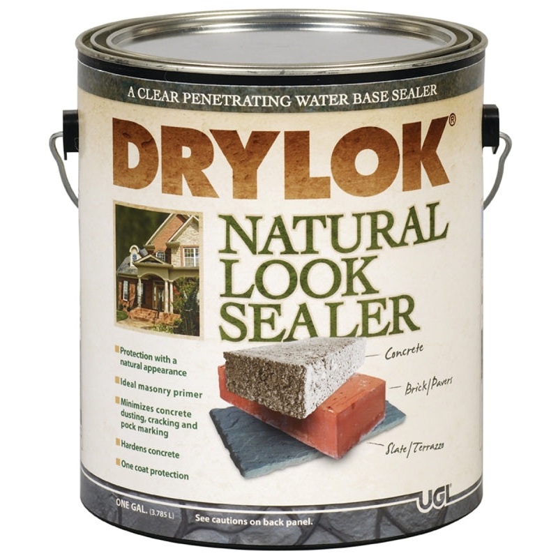 Drylok 22113 Natural Look Sealer, Clear, Liquid, 1 gal, Pail, Pack of 2