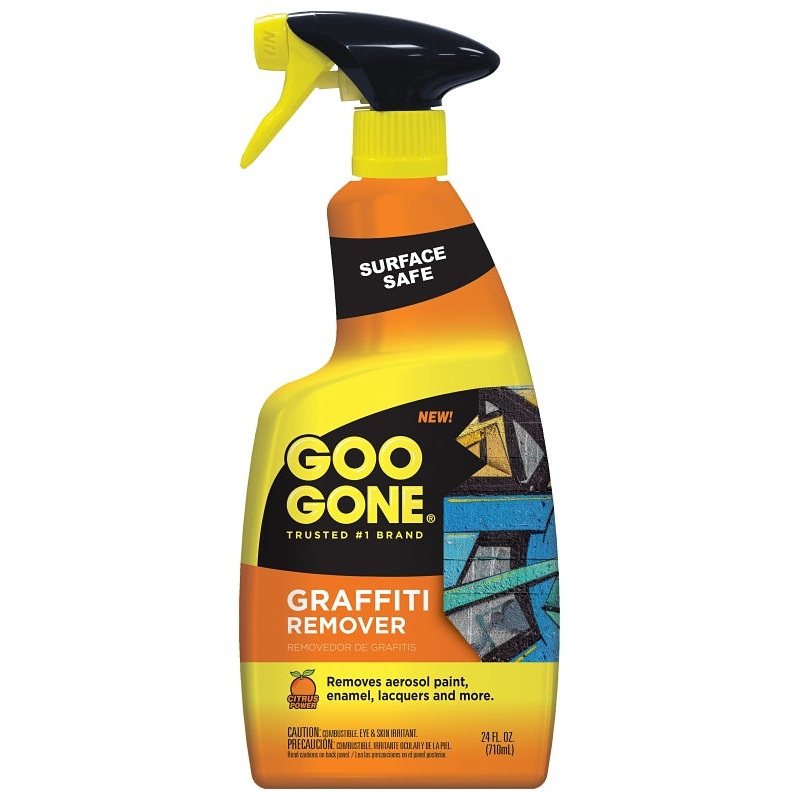 Goo Gone 2132 Graffiti Remover, Liquid, Citrus, 24 oz, Bottle