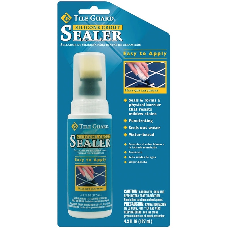 Homax 9320 Grout Sealer, Liquid, Semi-Clear, 4.3 oz, Bottle