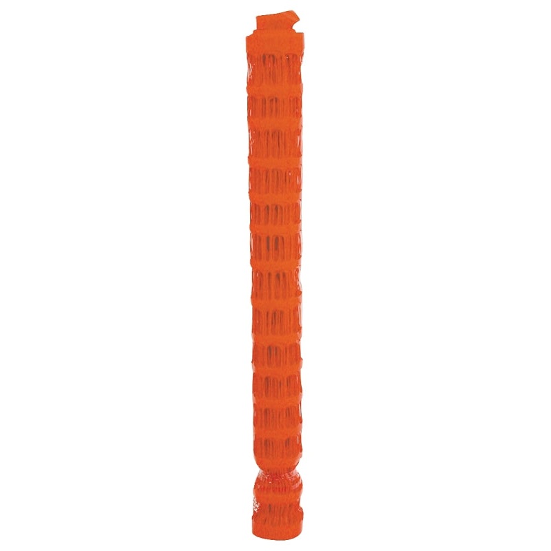 Mutual Industries 14993-50 Safety Fence, 50 ft L, 3-1/4 x 3 in Mesh, Plastic, Orange