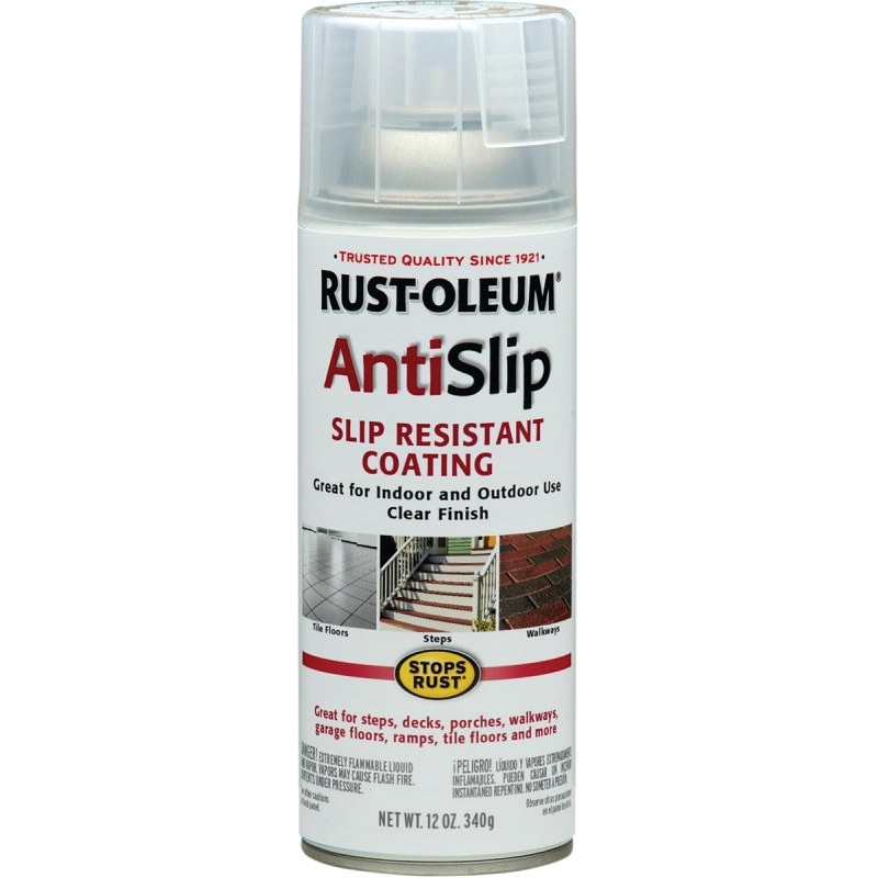 Rust-Oleum 271455 Rust Preventative Spray Paint, Clear, 12 oz, Can