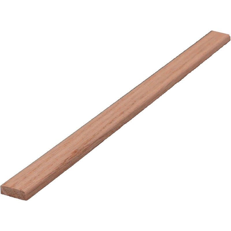 ALEXANDRIA Moulding 0W142-40096C1 Screen Trim, 96 in L, 3/4 in W, Wood, Pack of 16