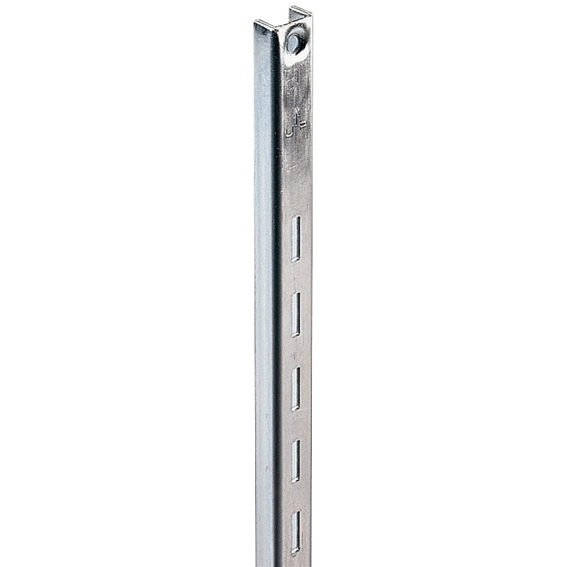Knape & Vogt 80 80 ANO 60 Shelf Standard, 320 lb, 16 ga Thick Material, 5/8 in W, 60 in H, Steel, Anochrome, Pack of 10