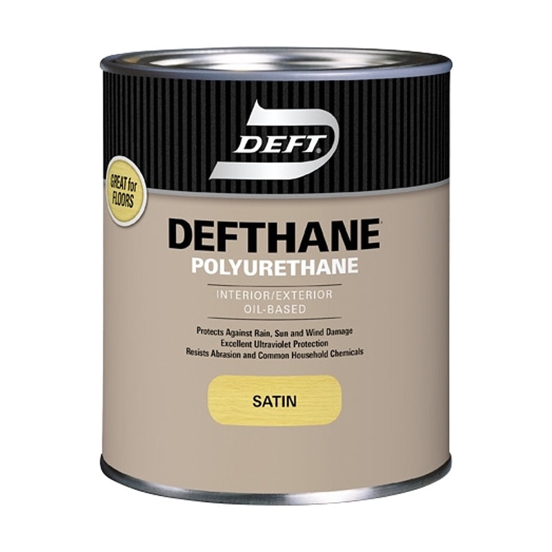 PPG Defthane 025-04 Polyurethane, Liquid, Amber, 1 qt, Can