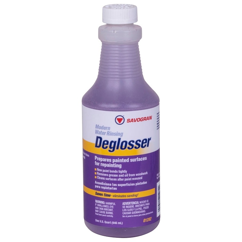 Savogran 1282 Deglosser, Liquid, 1 qt