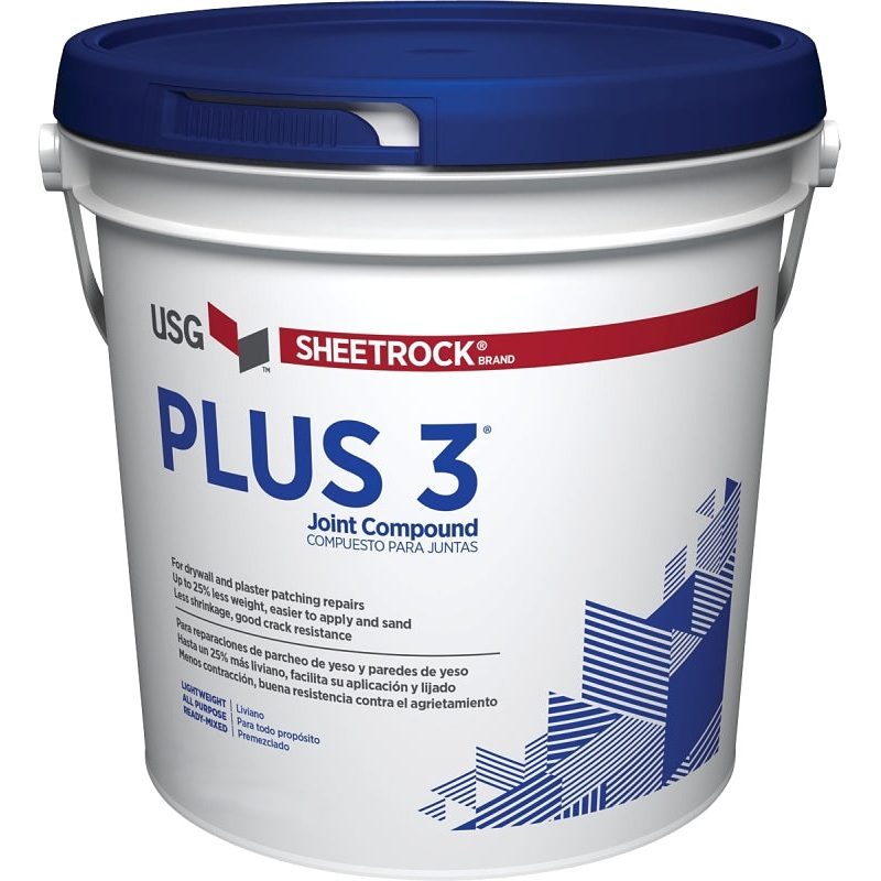 USG 384013 Joint Compound, Paste, Off-White, 3.5 qt, Pack of 4