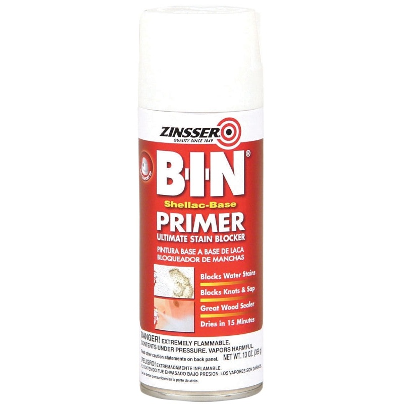 Zinsser 01008 Primer, White, 13 oz