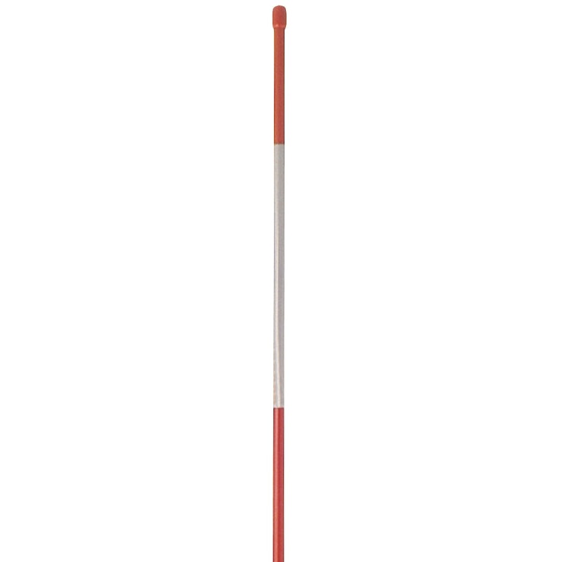 Hy-Ko DM80048 Driveway Marker, Ground Mounting, Fiberglass Post, Orange Post, 48 in H, Pack of 36