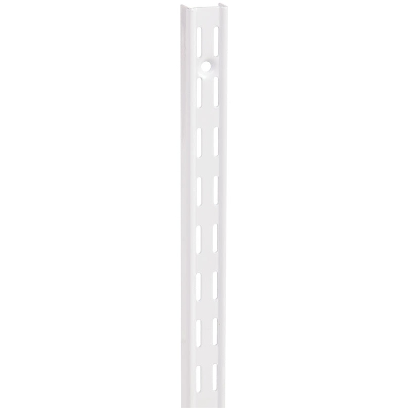 Knape & Vogt 82 WH 78 Shelf Standard, 450 lb, 14 ga Thick Material, 1-1/16 in W, 78 in H, Steel, Pack of 10