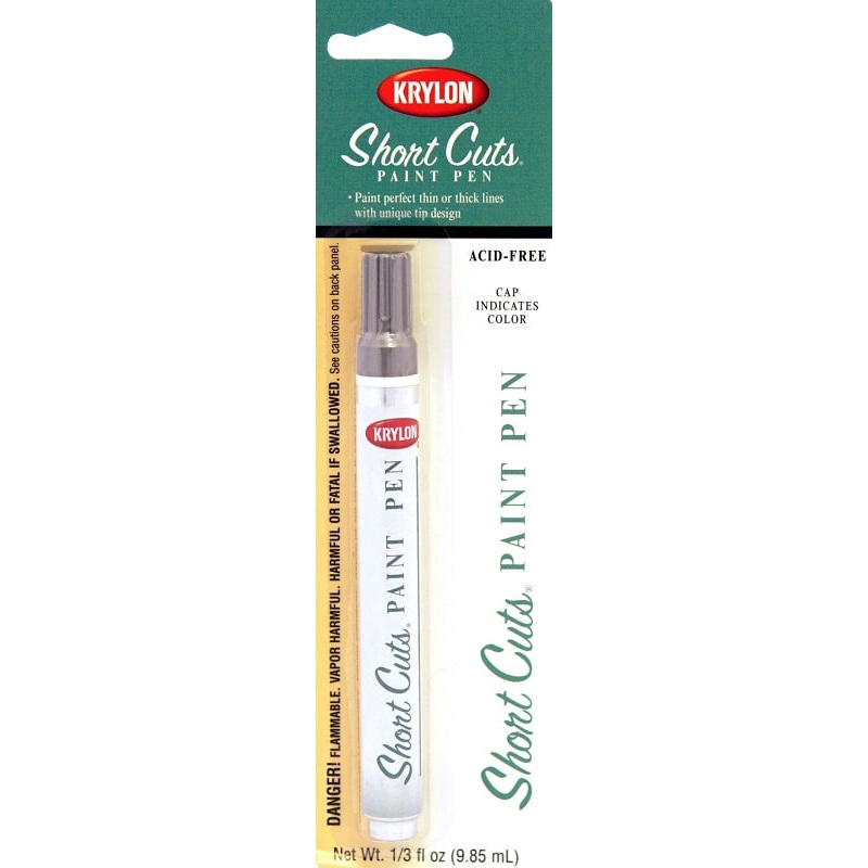 Krylon Short Cuts KSCP902 Paint Pen, Chisel Tip