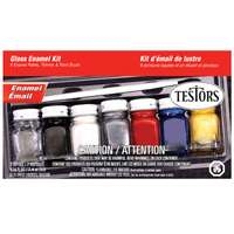 Testors 9115X Craft Paint, 0.25 oz, Bottle, 6/PK