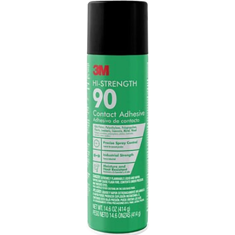 3M 90-DSC Spray Adhesive, Fruity, Sweet, Colorless, 14.6 oz Aerosol Can