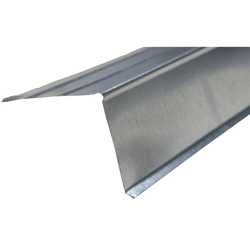 Amerimax 5600200120 Drip Edge Flashing, 10 ft L, C-Style Profile, Hemmed Edge, Steel, Gray, Pack of 25