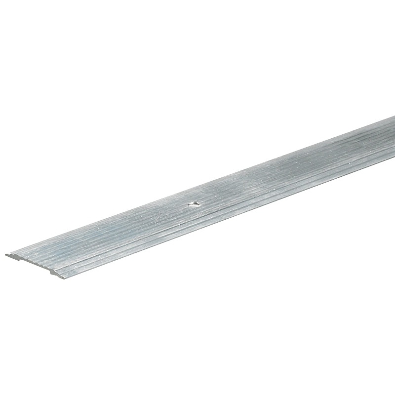 Frost King H433FS/6 Seam Binder, 6 ft L, 1-1/4 in W, Fluted Surface, Aluminum, Satin