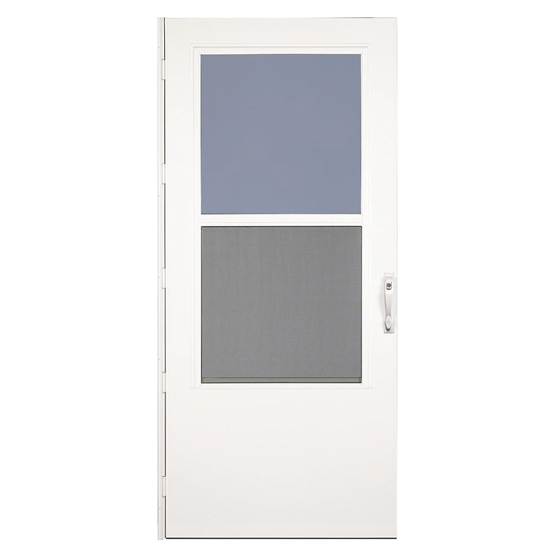 Larson 37050032 Storm Door, 36 in W, 81 in H, White
