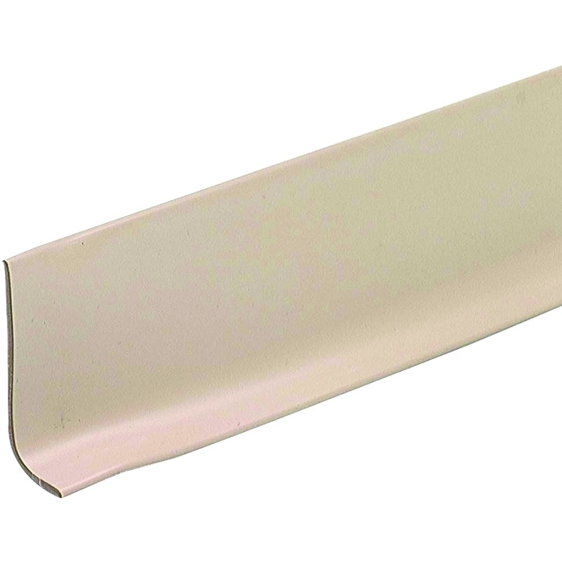 M-D 75655 Wall Base, 4 ft L, 2-1/2 in W, Vinyl, Beige, Pack of 18