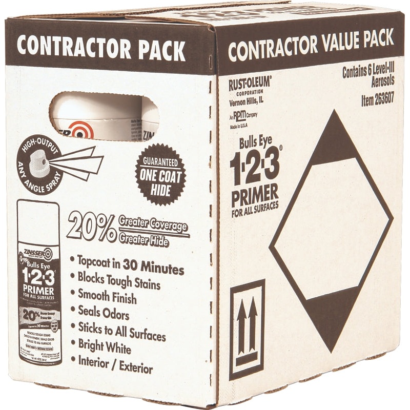 Zinsser 263607 Primer Sealer, White, Matte, 13 oz