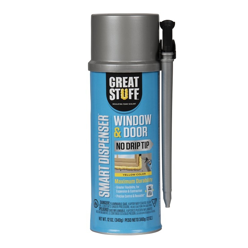 Great Stuff 99108862 Insulating Foam Sealant, Reusable, 12 oz