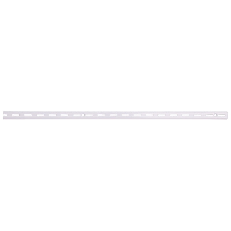 ProSource 25214PHL Shelf Standard, 2 mm Thick Material, 5/8 in W, 72 in H, Steel, White