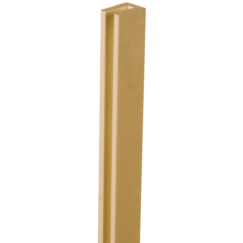UFP 79969 Lattice Cap, C-Channel, Polyethylene, Cedar