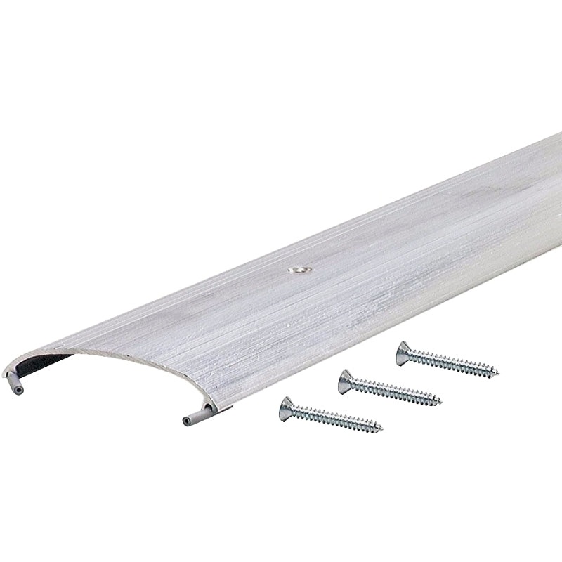 M-D TH008 79962 Top Threshold, 72 in L, 3-1/2 in W, Aluminum, Mill