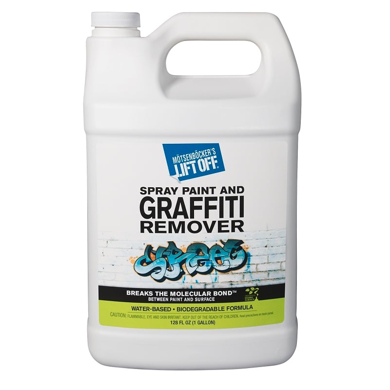 Motsenbocker’s Lift Off 41201 Paint and Graffiti Remover, Liquid, Mild, 1 gal, Bottle, Pack of 4